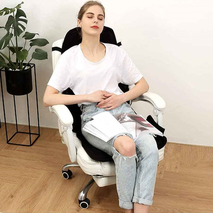 Niki | 8-Mode Heated Massage Chair Pad for Back, Neck &amp; Full-Body Relaxation – Perfect for Car &amp; Home