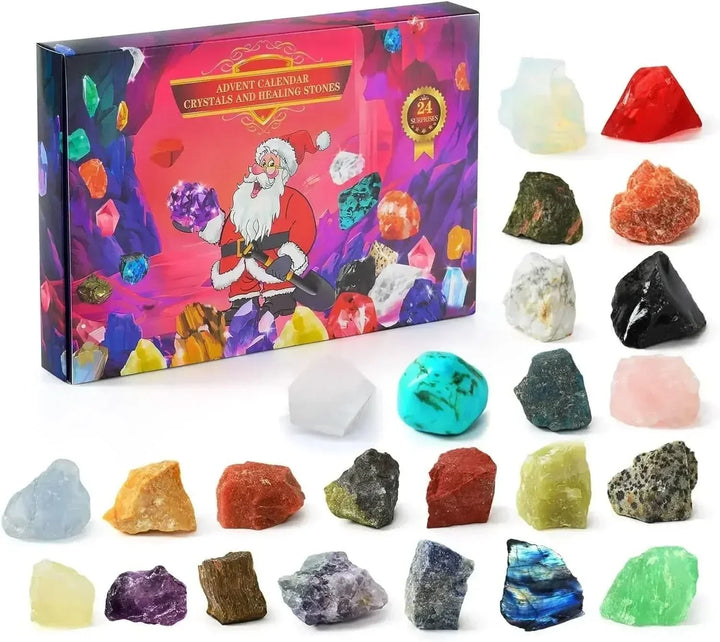 Niki | Advent Calendar with 24 Real Gemstones for Young Explorers