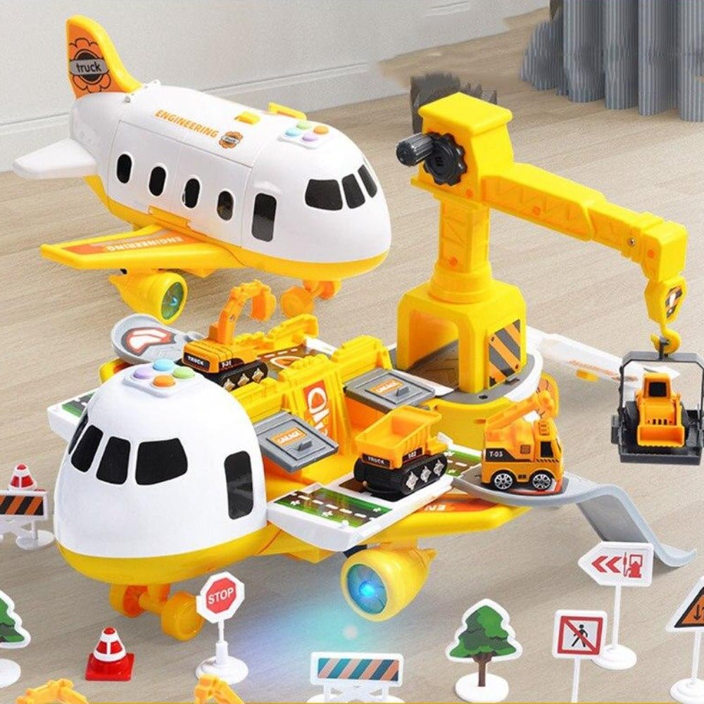 Niki | Adventure Airplane &amp; Vehicle Toy Set | Durable, Non-Toxic &amp; Educational Play for Kids