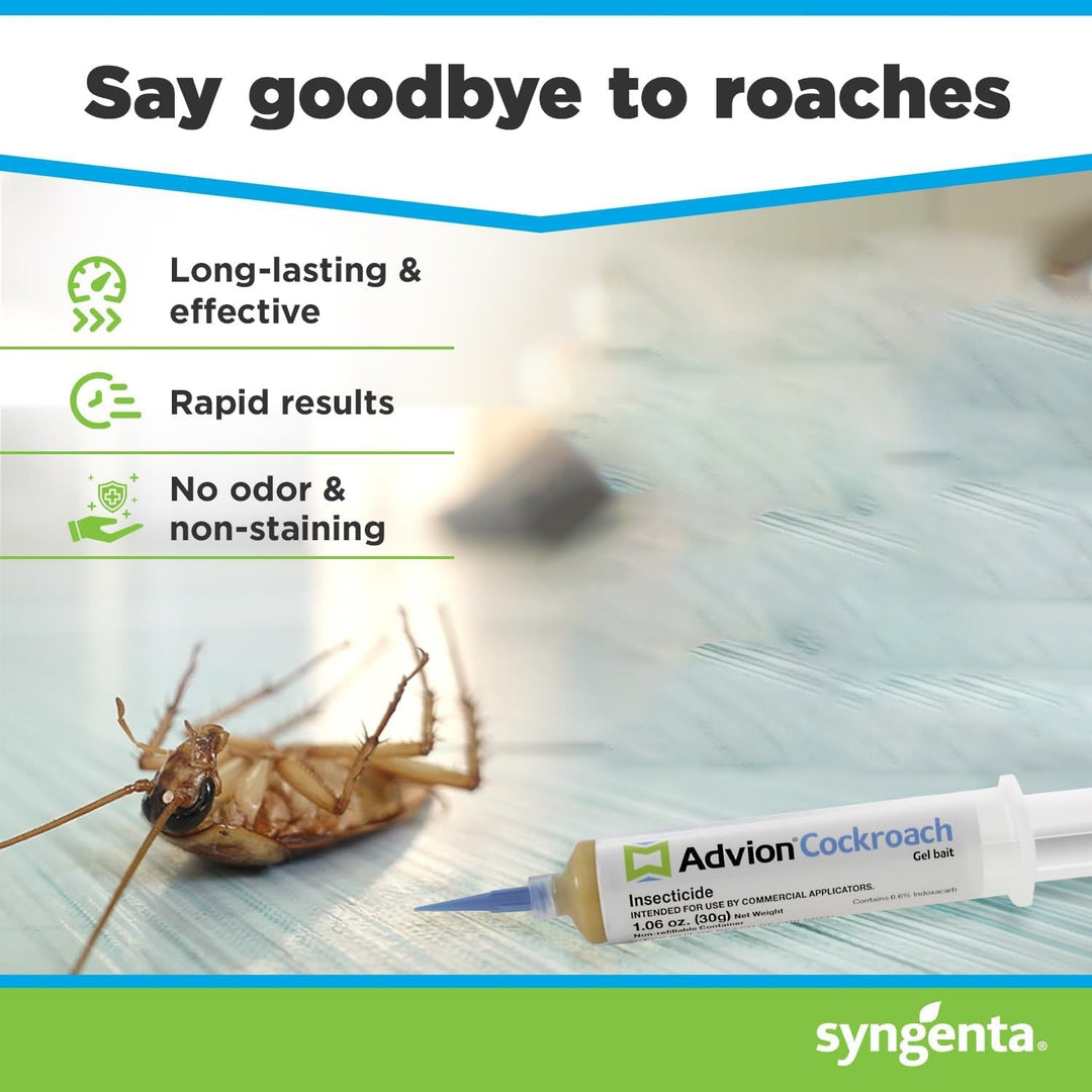Niki | Advion Cockroach Gel Bait, Cockroach Killer, Non-Toxic Pest Control, Pest Management