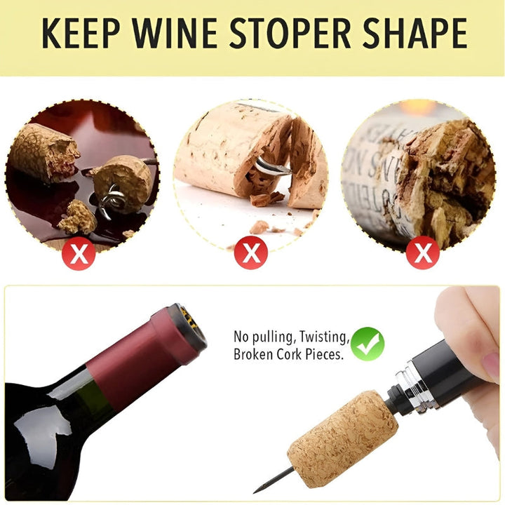 Niki | Air pressure wine opener