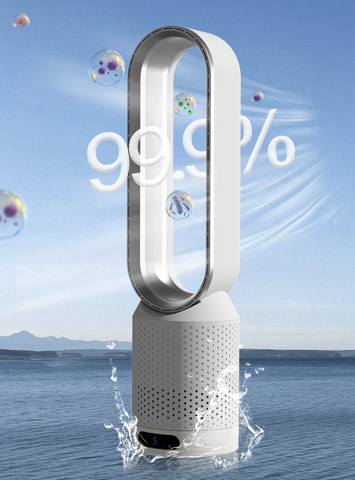 Niki | AirPure Pro – 3-in-1 Air Cooler with UV Purification &amp; Ionizer | 6L Portable Cooling Fan