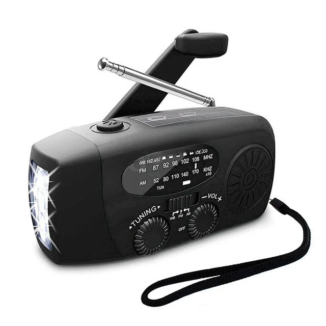 Niki | All in One Emergency Radio with Solar Energy and Power Bank