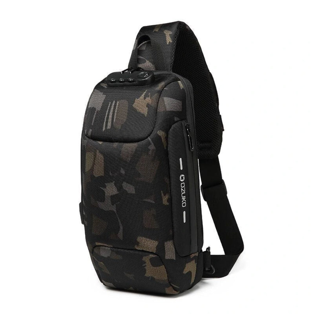 Niki | Anti-Theft USB Charging Sling Bag with Lock
