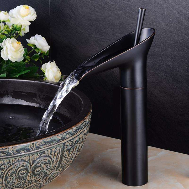 Niki | Antique Waterfall Bathroom Faucet