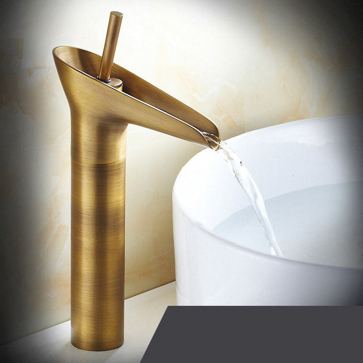 Niki | Antique Waterfall Bathroom Faucet