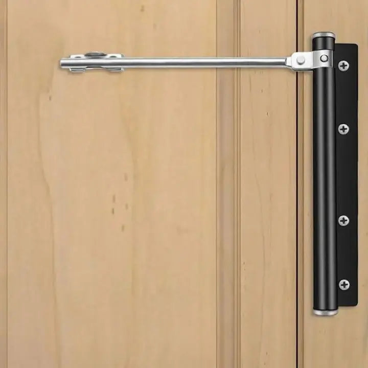 Niki | Automatic door closer – Stainless steel, quiet, easy installation