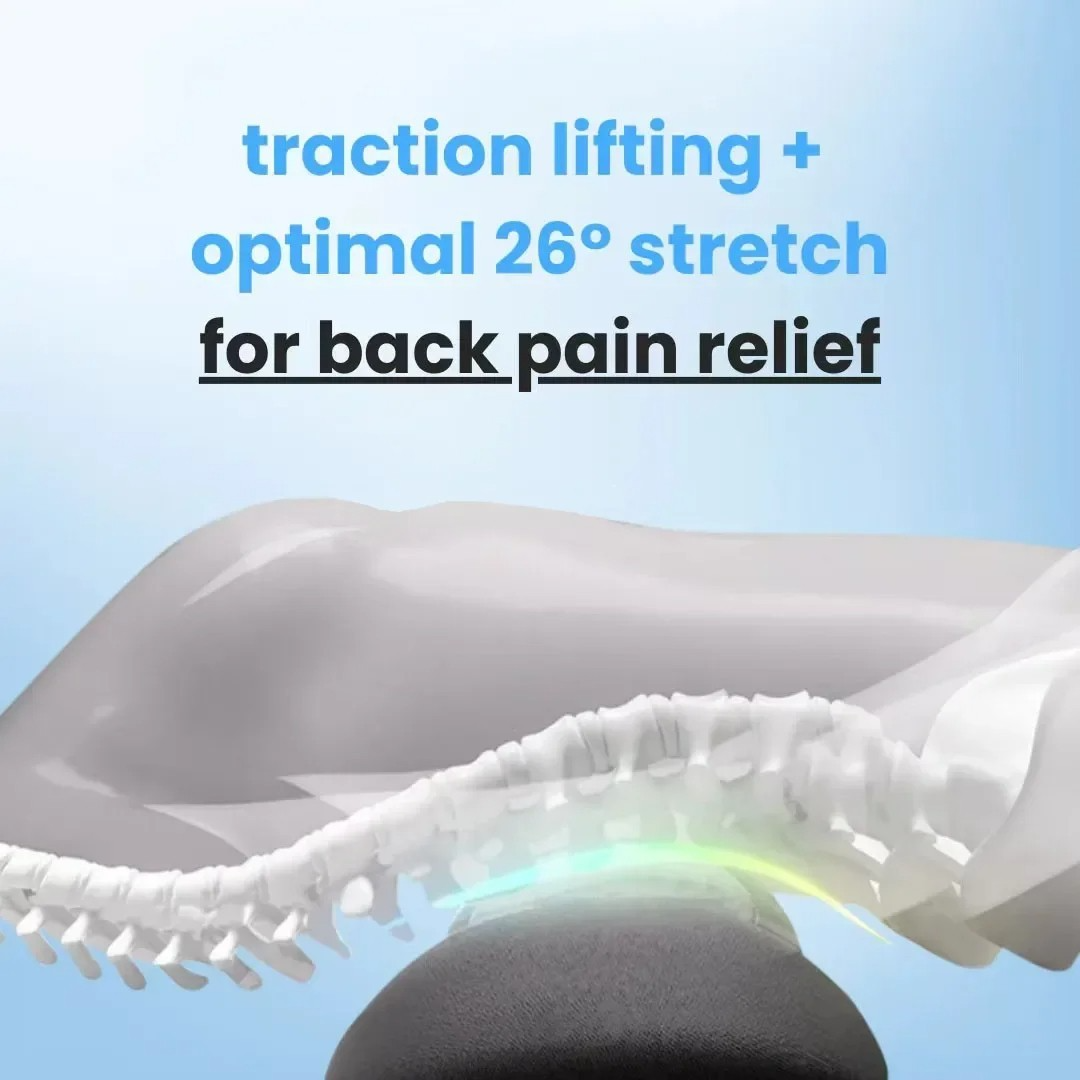 Niki | Back Pain Massagers with Heat &amp; Vibration, Back Support for Sciatica Relief, Lumbar Pain &amp; Posture Correction – 3-in-1 Home Therapy