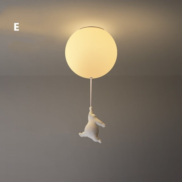 Niki | Balloon Bear Ceiling Light | Playful Bear Design