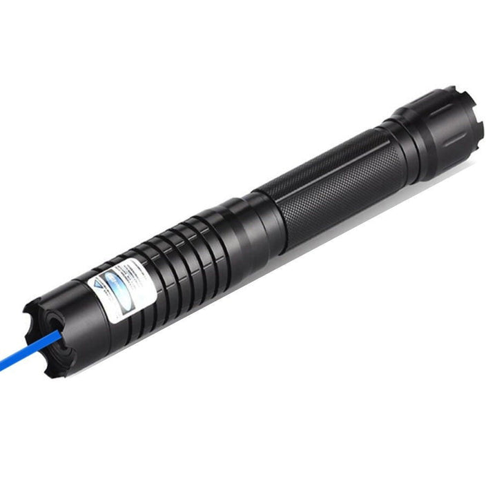 Niki | Blue Beam Laser Torch | 450nm High-Intensity Optical Output | Tactical 5000m+ Range | Adjustable Focus Aluminum Chassis | Thermal Ignition Capable Flashlight