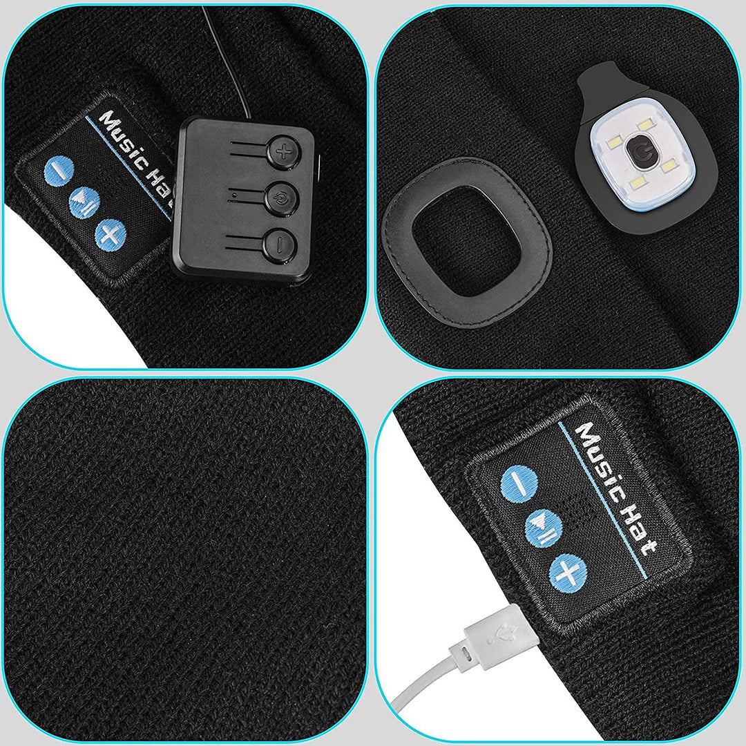 Niki | Bluetooth Beanie Hat Light Wireless Headphones