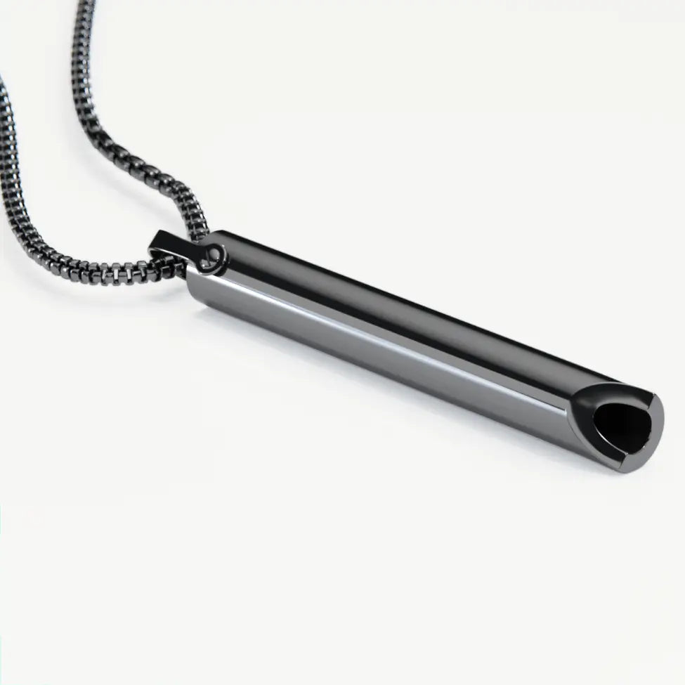 Niki | Breathing chain made of stainless steel – For quitting smoking &amp; stress relief