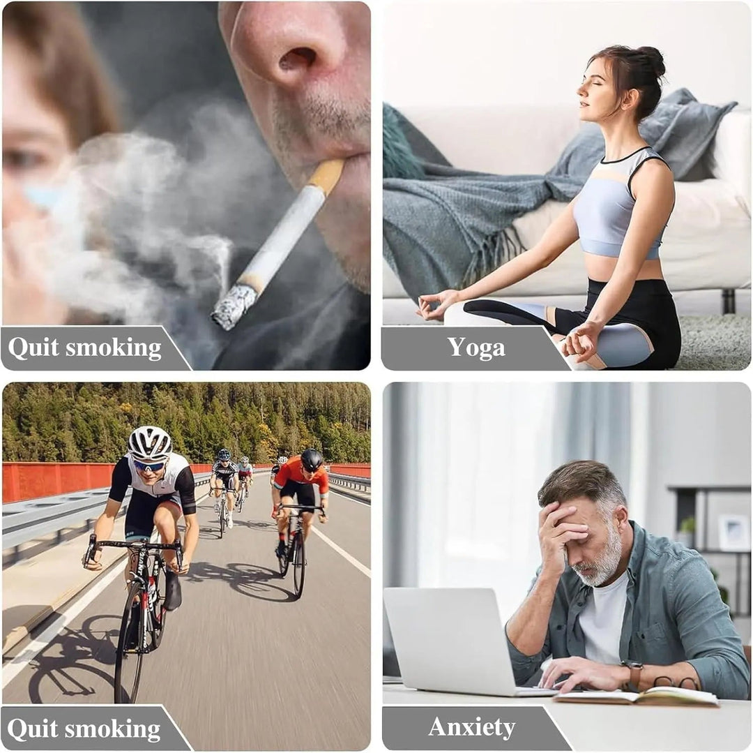 Niki | Breathing chain made of stainless steel – For quitting smoking &amp; stress relief
