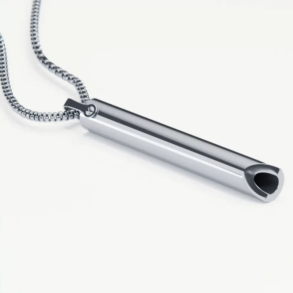 Niki | Breathing chain made of stainless steel – For quitting smoking &amp; stress relief