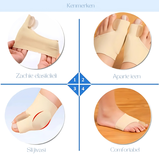 Niki | Bunion Corrector Gel Pad Toe Straightener for Foot Pain Relief