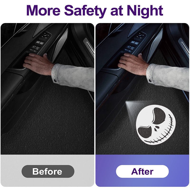 Niki | Car Door Logo Projector Light | Wireless LED Welcome Light | Custom Logo