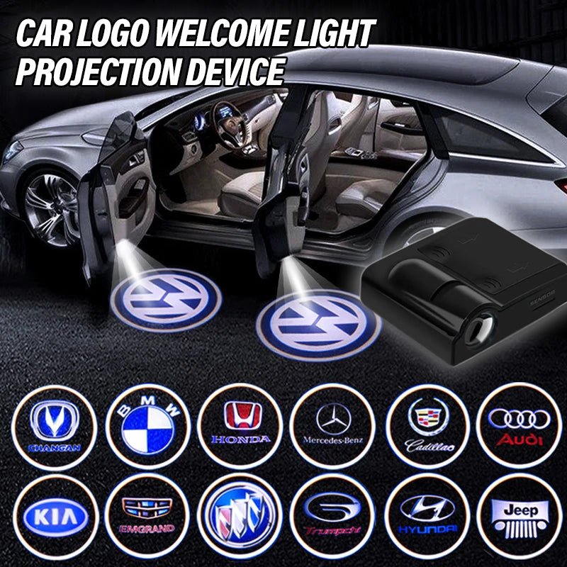 Niki | Car Door Logo Projector Light | Wireless LED Welcome Light | Custom Logo