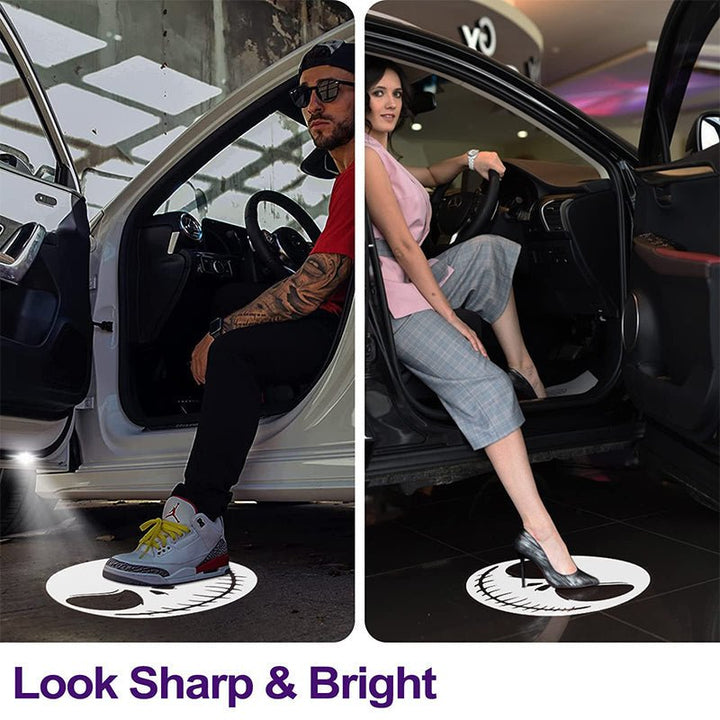 Niki | Car Door Logo Projector Light | Wireless LED Welcome Light | Custom Logo