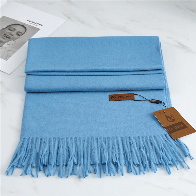 Niki | Cashmere Scarf with Tassels for Warmth and Elegance