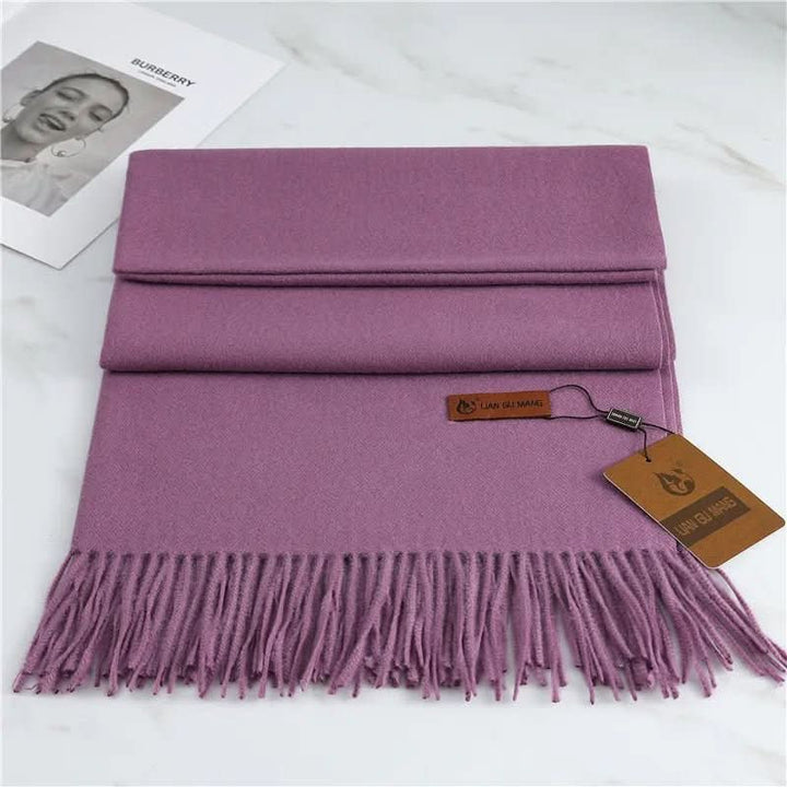 Niki | Cashmere Scarf with Tassels for Warmth and Elegance