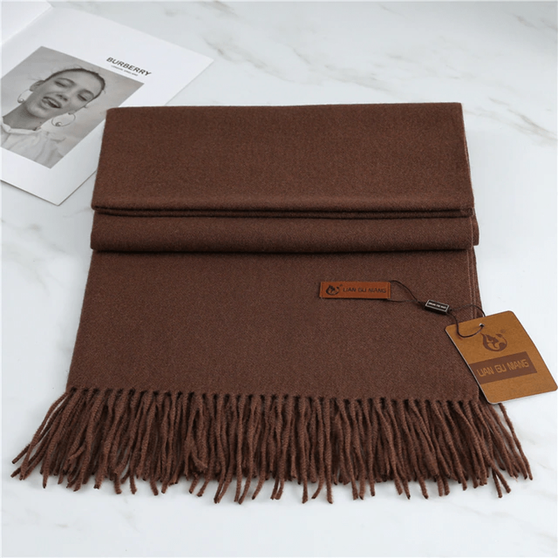 Niki | Cashmere Scarf with Tassels for Warmth and Elegance