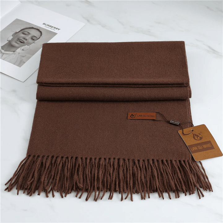 Niki | Cashmere Scarf with Tassels for Warmth and Elegance