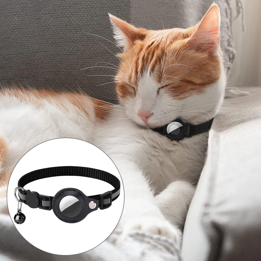 Niki | Cat GPS Tracking Collar | Quick Release Lock, Reflective Design &amp; Durable for Outdoor Safety Adventures