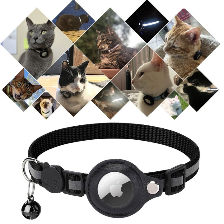 Niki | Cat GPS Tracking Collar | Quick Release Lock, Reflective Design &amp; Durable for Outdoor Safety Adventures