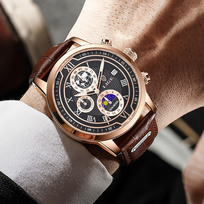 Niki | Classic Chronograph Men’s Watch | Stylish &amp; Functional Luxury Wristwatch for Every Occasion