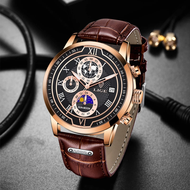 Niki | Classic Chronograph Men’s Watch | Stylish &amp; Functional Luxury Wristwatch for Every Occasion