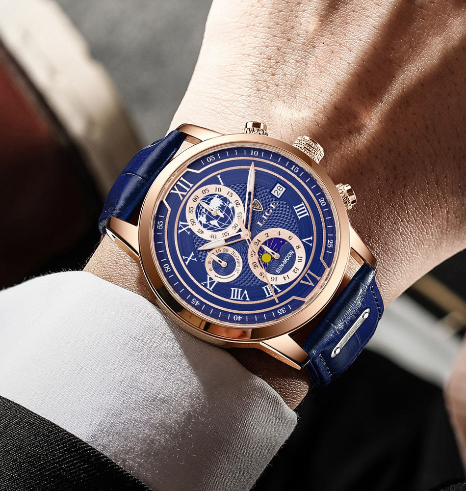 Niki | Classic Chronograph Men’s Watch | Stylish &amp; Functional Luxury Wristwatch for Every Occasion