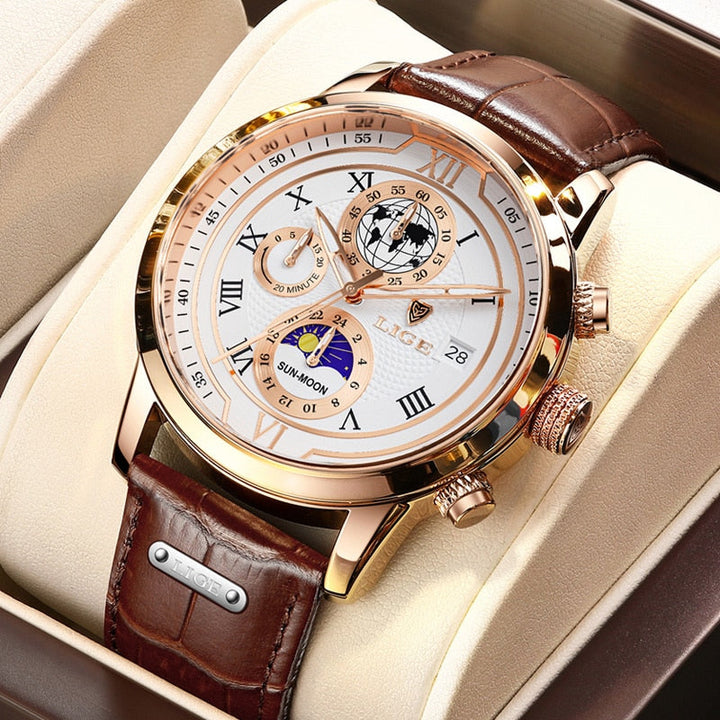 Niki | Classic Chronograph Men’s Watch | Stylish &amp; Functional Luxury Wristwatch for Every Occasion