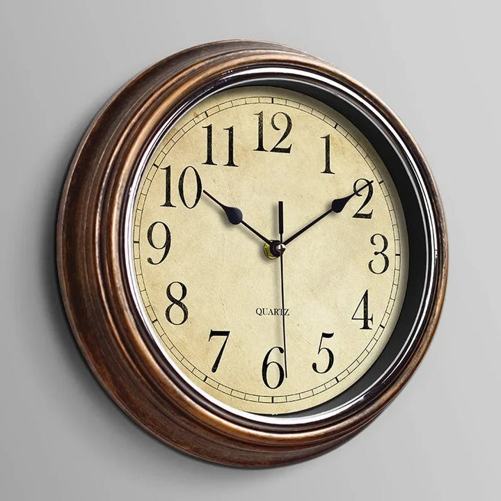 Niki | Classic Wall Clock with Roman Numerals – Silent Quartz Movement