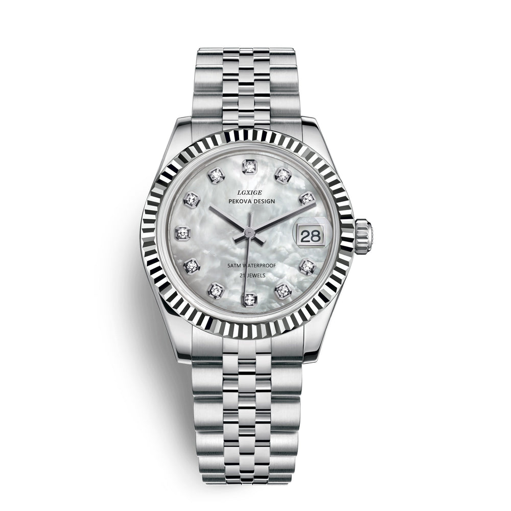 Niki | Classic Wristwatch in Stainless Steel No. 296 – Timeless Elegance & Modern Precision