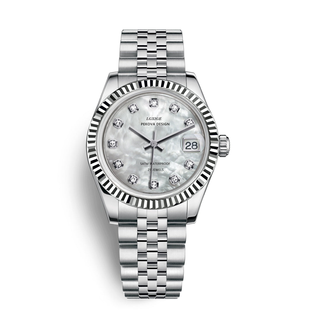 Niki | Classic Wristwatch in Stainless Steel No. 296 – Timeless Elegance &amp; Modern Precision