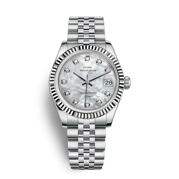 Niki | Classic Wristwatch in Stainless Steel No. 296 – Timeless Elegance &amp; Modern Precision