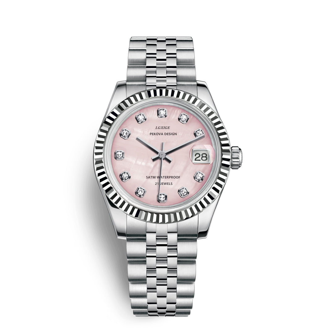 Niki | Classic Wristwatch in Stainless Steel No. 296 – Timeless Elegance &amp; Modern Precision