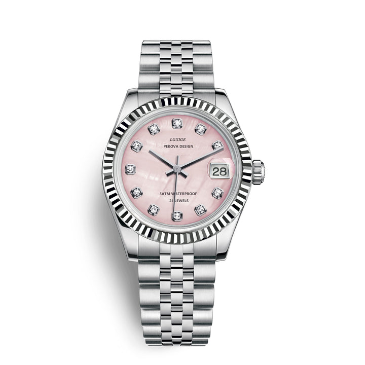 Niki | Classic Wristwatch in Stainless Steel No. 296 – Timeless Elegance &amp; Modern Precision