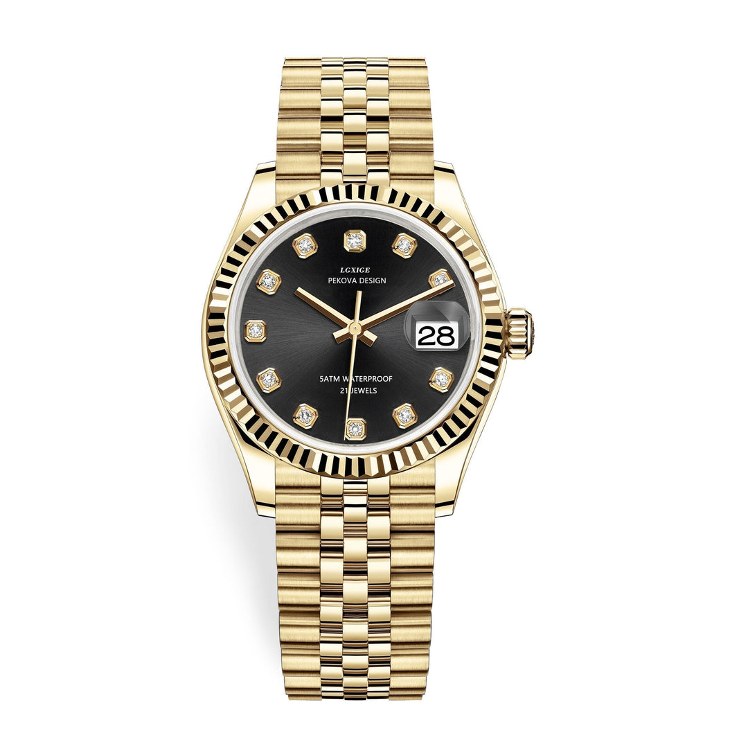 Niki | Classic Wristwatch in Stainless Steel No. 296 – Timeless Elegance &amp; Modern Precision