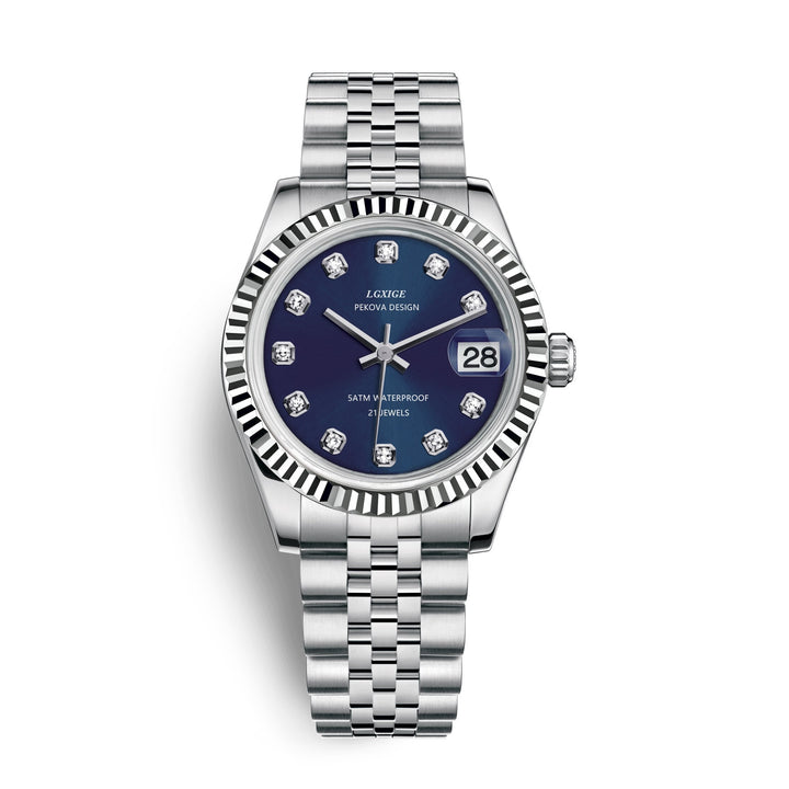 Niki | Classic Wristwatch in Stainless Steel No. 296 – Timeless Elegance &amp; Modern Precision
