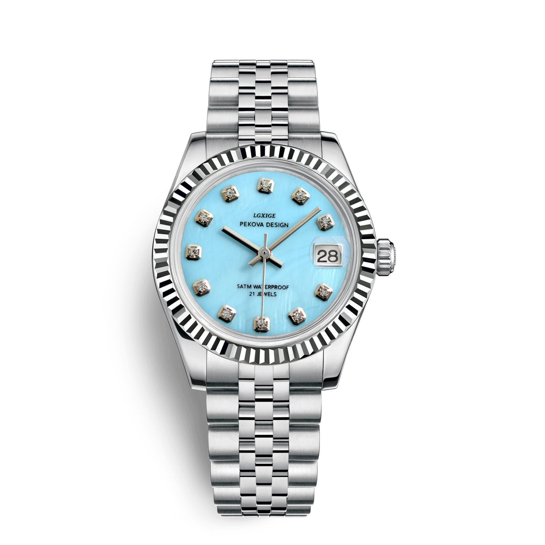 Niki | Classic Wristwatch in Stainless Steel No. 296 – Timeless Elegance &amp; Modern Precision