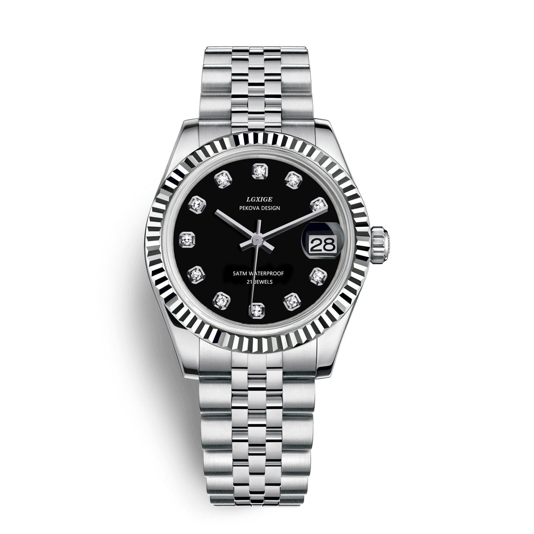 Niki | Classic Wristwatch in Stainless Steel No. 296 – Timeless Elegance &amp; Modern Precision