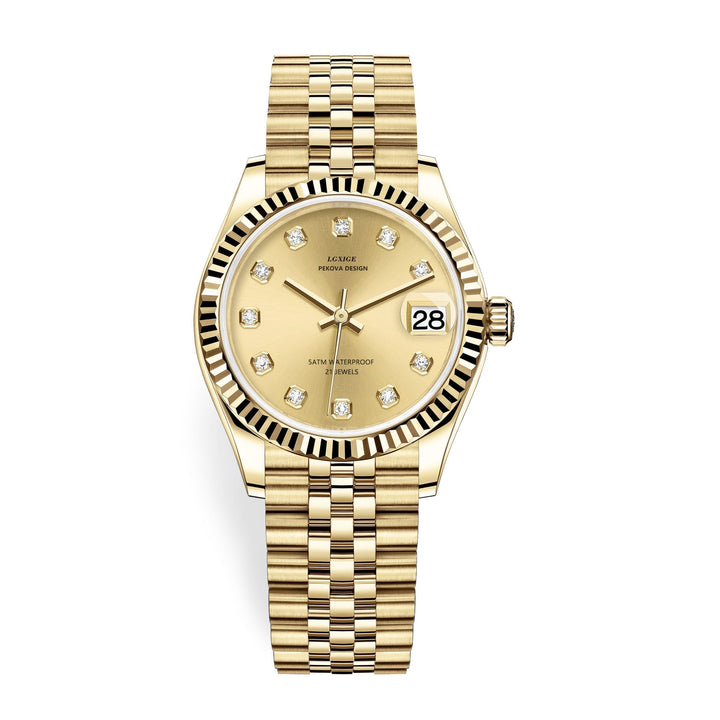 Niki | Classic Wristwatch in Stainless Steel No. 296 – Timeless Elegance &amp; Modern Precision