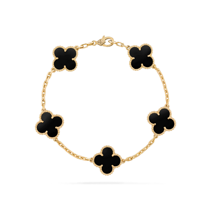 Niki | Clover Luck Bracelet | Elegant and Hypoallergenic | Adjustable
