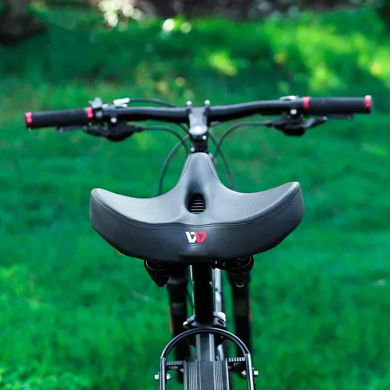 Niki | Comfort Bicycle Saddle with Wide Seat and Suspension