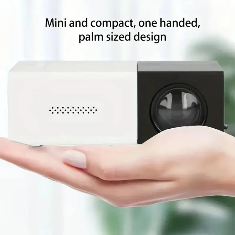 Niki | Compact LED Mini Projector with Built-in Speakers