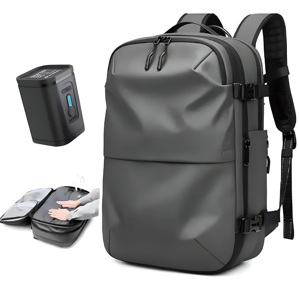 Niki | Compression Travel Backpack - Expandable, Secure Carry-On