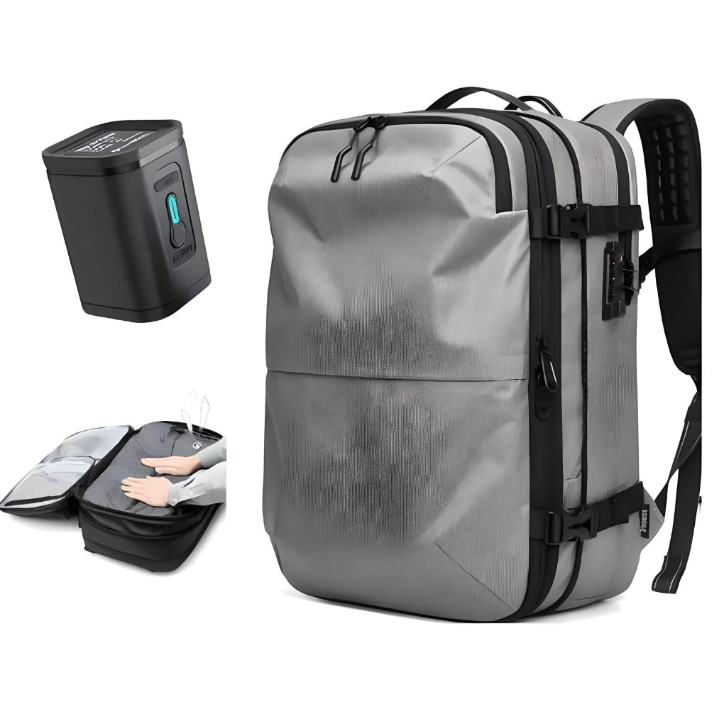 Niki | Compression Travel Backpack - Expandable, Secure Carry-On