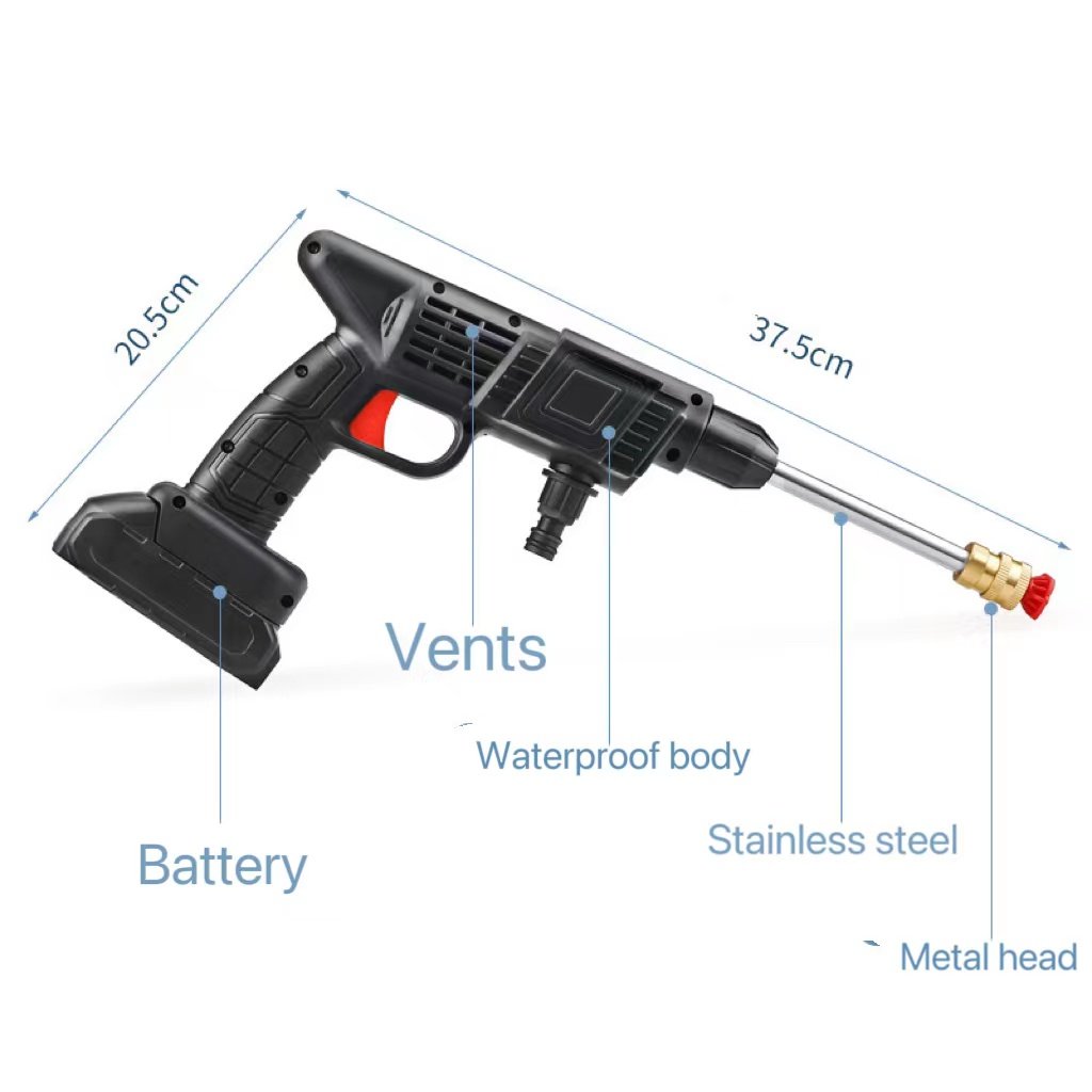 Niki | Cordless Portable High Pressure Spray Water Gun