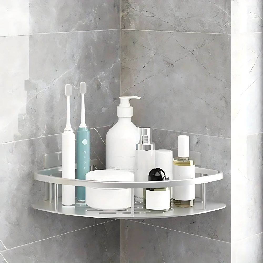 Niki | Corner Shower Shelf, Rustproof Wall Mount Organizer